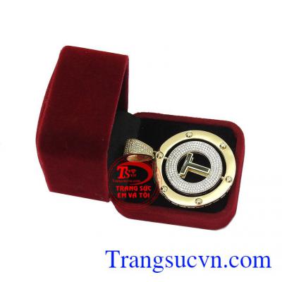 Mặt Dây Vàng Tây Đá Quý