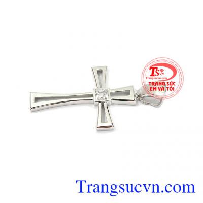 Mặt dây công giáo vàng trắng chất lượng uy tín, bảo hành 6 tháng, giao hàng nhanh trên toàn quốc