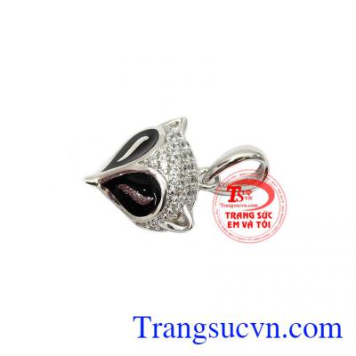 Mặt dây hồ ly vàng trắng 10k chất lượng uy tín, bảo hành 6 tháng, giao hàng nhanh trên toàn quốc