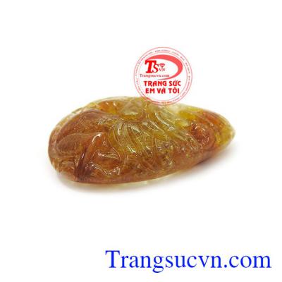 Mặt dây thạch anh tóc đại long sẽ bảo vệ chủ nhân tránh xa tà khí