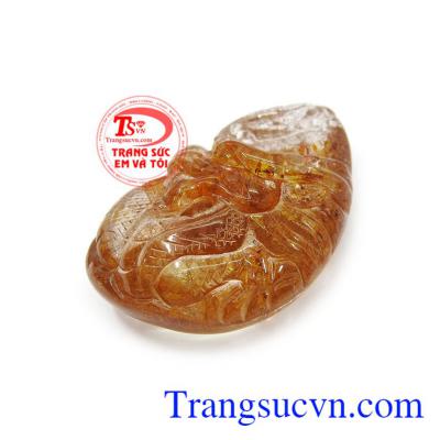 Mặt dây thạch anh tóc phúc long hỗ trợ điều trị các bệnh về hệ tiêu hóa, tim mạch và các bệnh về hệ thần kinh