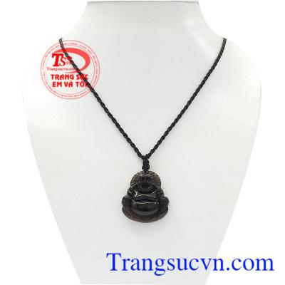 Mặt phật di lặc thạch anh khói hoan hỉ giúp người sử dụng gặp may mắn, tài lộc và sức khỏe