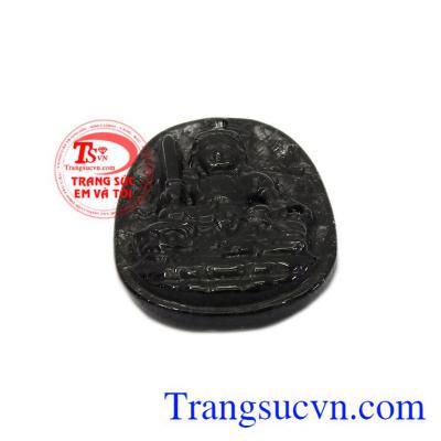 Sản phẩm chế tác từ thạch anh tóc đen thiên nhiên càng làm cho sản phẩm hợp mệnh và may mắn. Mặt phật tuổi mão thạch anh tóc đen
