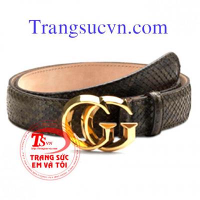 Mặt thắt lưng vàng tây Logo