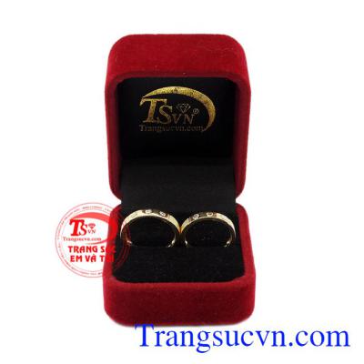 Nhẫn cưới vàng Cartier chất lượng