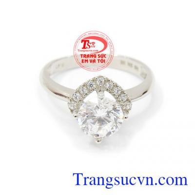 Nhẫn nữ vàng tây dành cho phái đẹp phù hợp làm quà tặng sinh nhật hoặc trong các dịp ý nghĩa