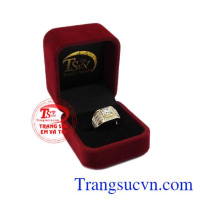 Sản phẩm bảo hành uy tín, giao hàng toàn quốc. Nhẫn nam thành đạt.