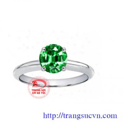 Nhẫn nữ đá quý