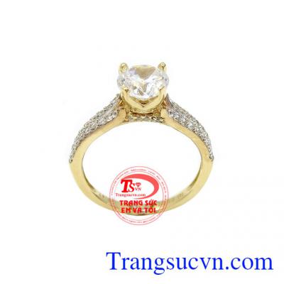 Nhẫn nữ vàng hạnh phúc đem đến sự hài lòng cho khách hàng