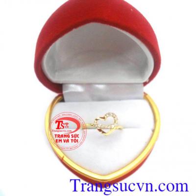 Nhẫn nữ vàng quà tặng trong dịp sinh nhật,nhẫn nữ vàng tây chất lượng vàng đảm bảo,nhẫn vàng cho phái đẹp