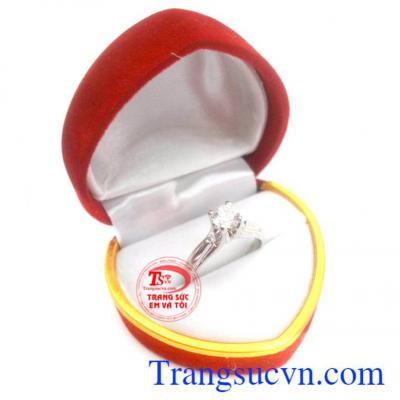 Nhẫn vàng 14k trắng đảm bảo chất lượng,nhẫn nữ vàng màu dành cho nữ tinh tế đến giản dị làm tôn vinh vẻ đẹp thuần khiết của phái đẹp