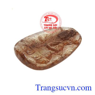 Sản phẩm thích hợp cho cả nam và nữ. Phật bản mệnh tuổi sửu-dần thạch anh tóc