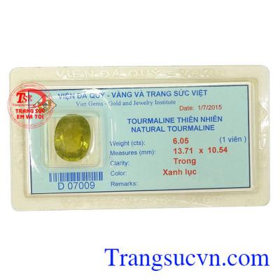 Tourmaline Lục vàng phù hợp làm mặt nhẫn, dây chuyền sang trọng, tinh xảo, thờ trang và phogn thủy