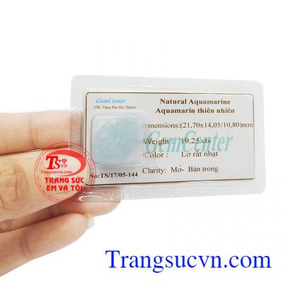 Tỳ hưu aquamarine cho người mệnh Mộc