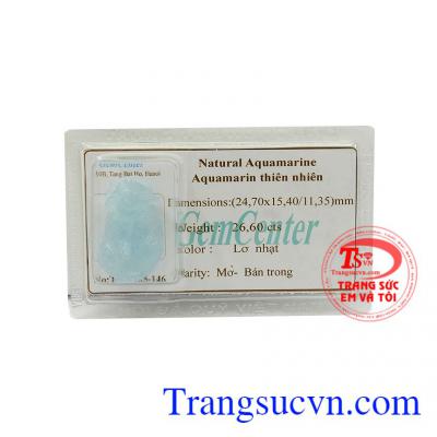 Tỳ hưu Aquamarine trấn trạch