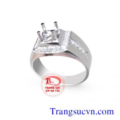 Vỏ nhẫn Diamond đẹp Bán Vỏ nhẫn kim cương đẹp,gia vo nhan,vo nhan kim cuong,o nhan kim cung thiên nhiên có giấy kiểm định đá quý và vàng,chế tác trên máy 3D