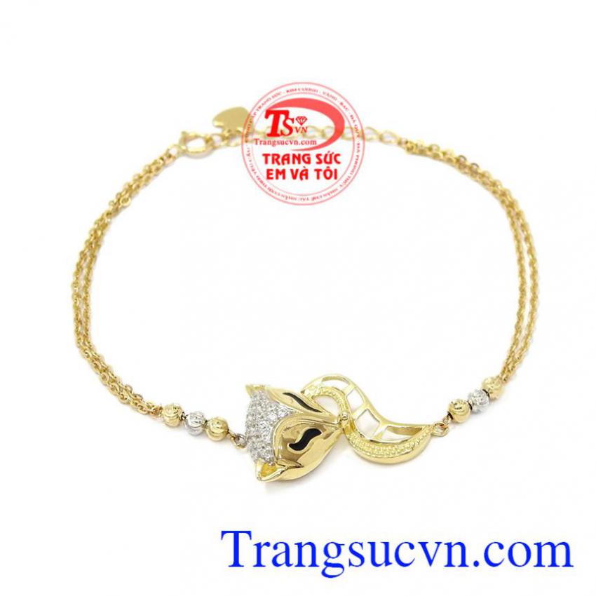 Lắc tay nữ hồ ly cá tính