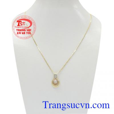 Bộ dây vàng nữ xinh xắn 18k