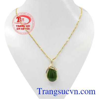 Bộ trang sức nepherite thiên nhiên sang trọng