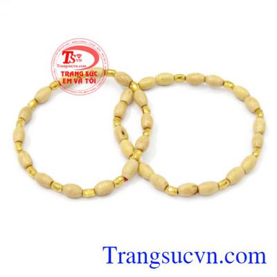 Chuỗi tay vàng dâu cho bé