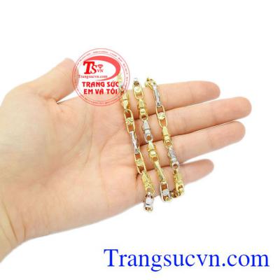 Dây chuyền nam vàng ấn tượng 10k cá tính.