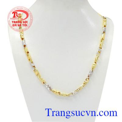 Dây chuyền nam vàng ấn tượng 10k thời trang, phong cách.