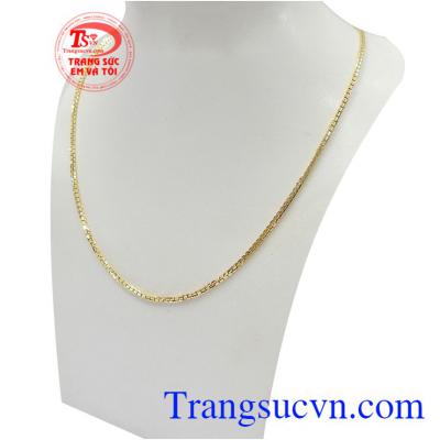 Dây chuyền nam vàng tây phong độ phù hợp nhiều phong cách và trang phục khác nhau