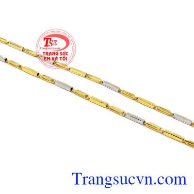 Dây chuyền vàng nam bắt mắt nam tính, hợp thời trang, hiện đại.