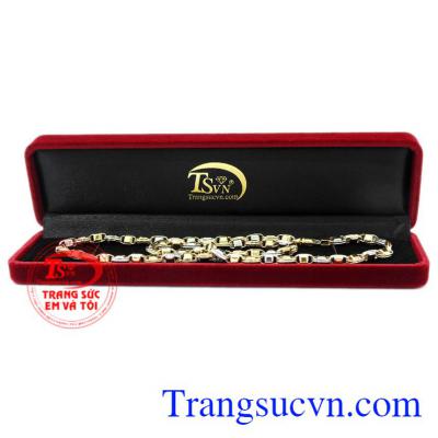 Dây chuyền vàng nam kiểu cách