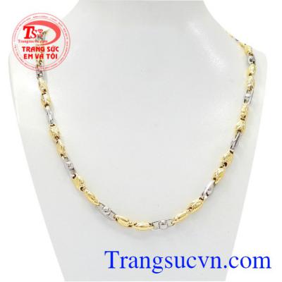 Dây chuyền vàng quý ông đẳng cấp mang lại vẻ đẳng cấp, sang trọng cho phái mạnh.