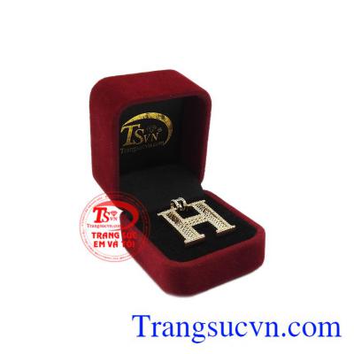 Mặt dây chữ H thời trang bảo hành uy tín, giao hàng toàn quốc. 