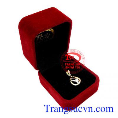 Mặt dây nữ dịu dàng 18k