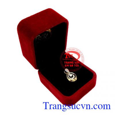 Mặt dây nữ thanh lịch 18k
