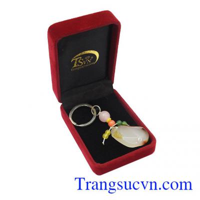 Móc khóa mã não đẹp sang trọng 