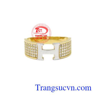 Nhẫn vàng chữ H chất lượng được nhiều người ưu chuộng và lựa chọn.