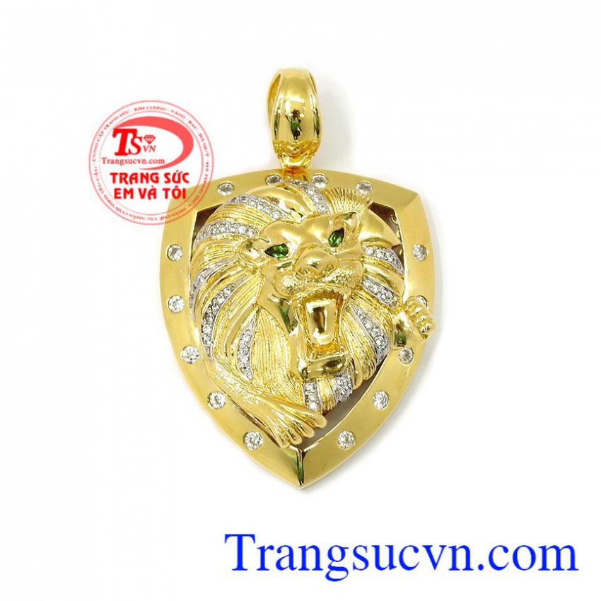 Mặt dây sư tử dũng mãnh