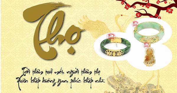 Trang sức mừng thọ - Đặt trang sức mừng thọ