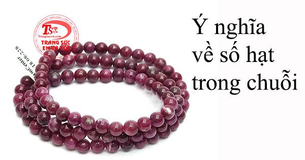 Ý nghĩa số hạt trong xâu chuỗi hạt