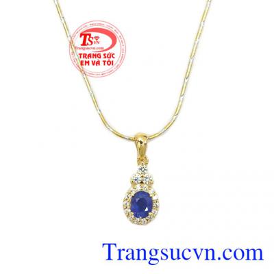 Bộ dây saphir thiên nhiên