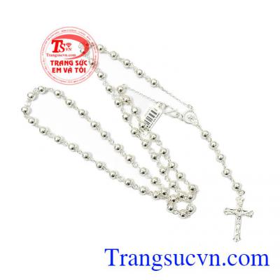 Chuỗi Mân Côi là phương thế giúp người năng lần chuỗi tránh dịp tội và gần Chúa hơn,Chuỗi tràng hạt bằng bạc
