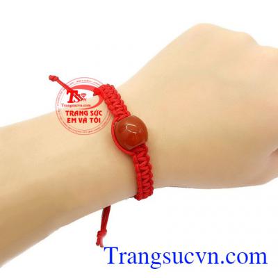 Lu thống là món đồ trang sức phong thủy giúp hanh thông trong mọi việc,Dây tết mã não xinh xắn