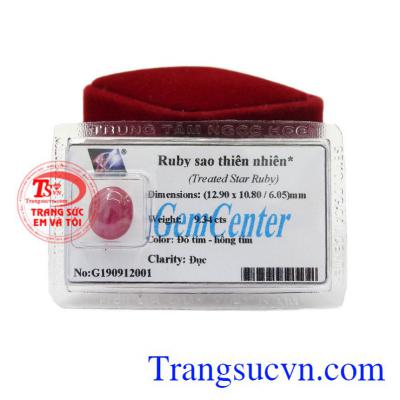 Đá Ruby sao ép vỉ giao hàng trên toàn quốc.