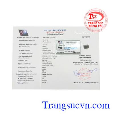 Đá Sapphire ép vỉ thiên nhiên giao hàng trên toàn quốc.