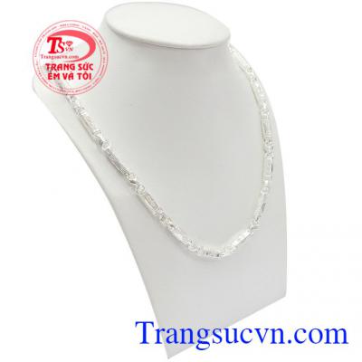 Dây chuyền bạc phong cách, giao hàng nhanh trên toàn quốc