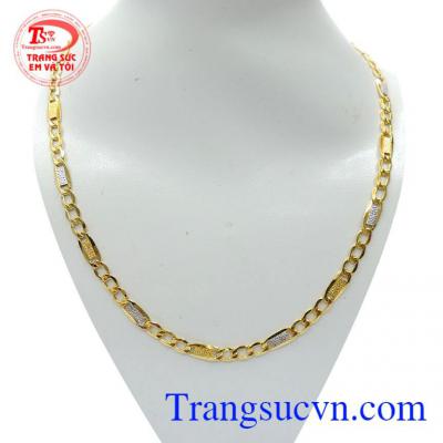 Dây chuyền nam vàng tinh tế