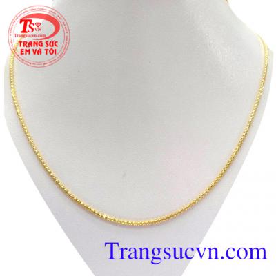Dây chuyền vàng 75 Au Ý 