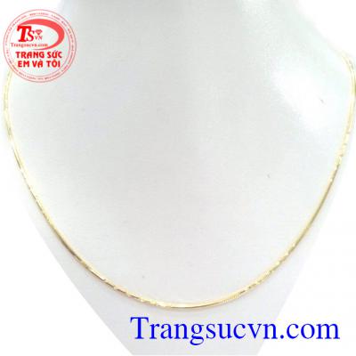 Dây chuyễn vàng nữ đẹp