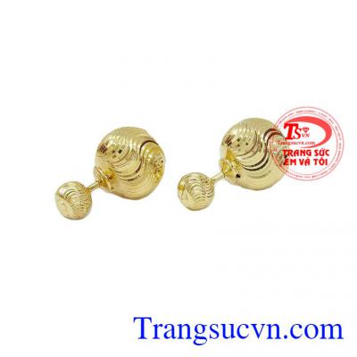 Hoa tai Dior đẳng cấp vàng 10k chất lượng uy tín, giao hàng nhanh trên toàn quốc