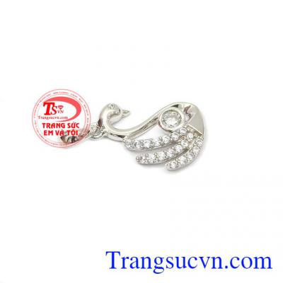 Mặt dây thiên nga vàng trắng vàng 10k chất lượng uy tín, bảo hành 6 tháng, giao hàng nhanh trên toàn quốc