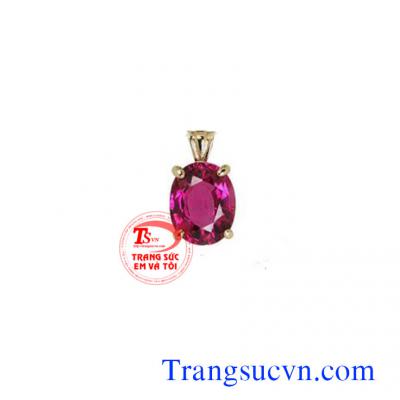 Mặt dây vàng gán đá quý